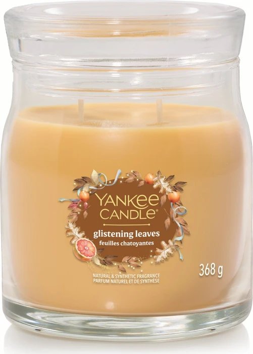 YANKEE CANDLE Signature Glistening Leaves 368 g