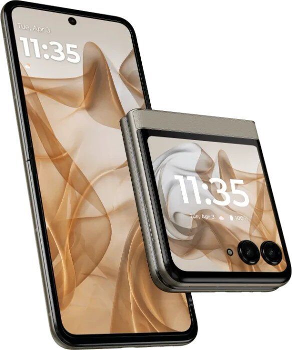 Motorola Razr 50   8 GB   256 GB   Dual-SIM   Sand Beach - Refurbished