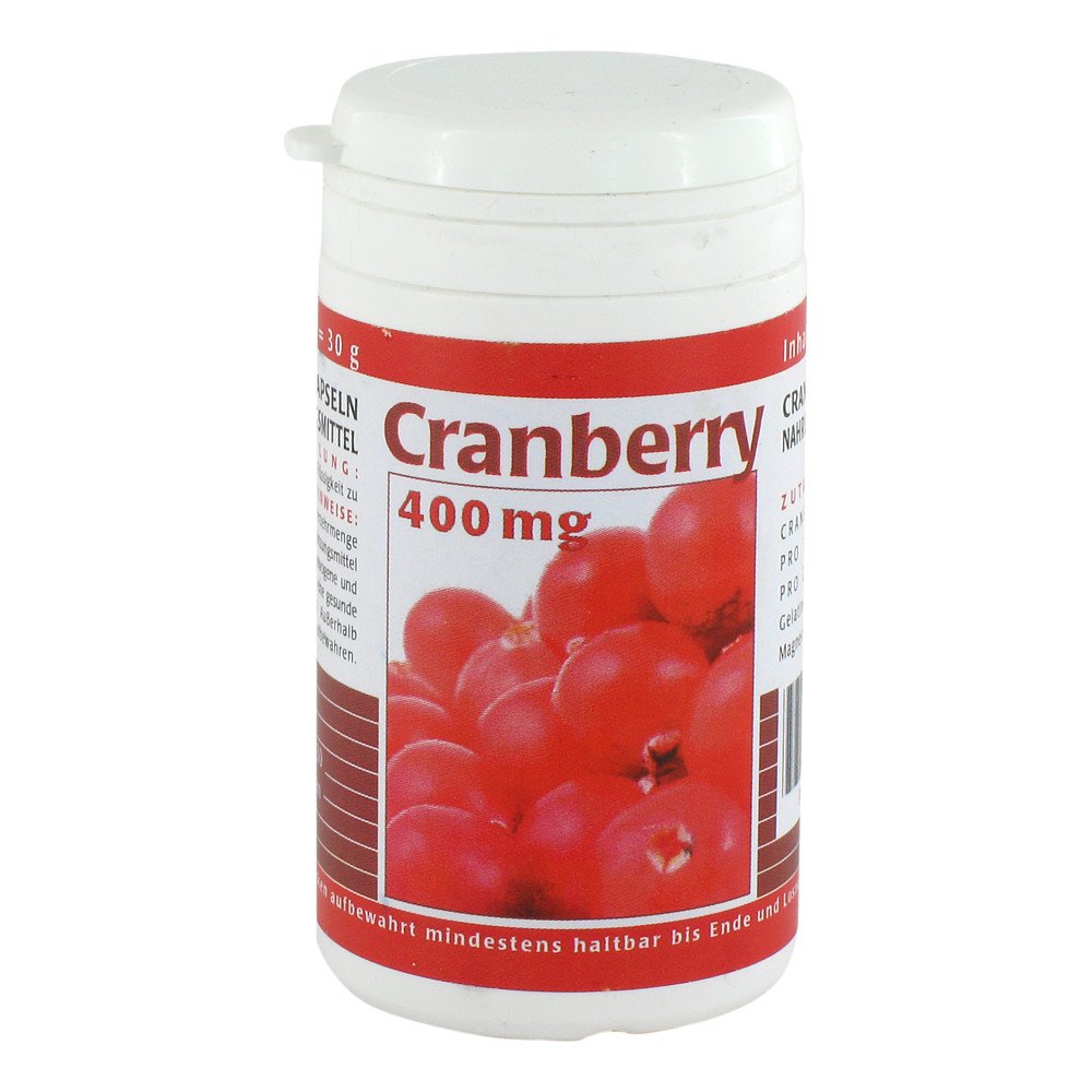 Vita World GmbH Cranberry 400 mg Kapseln 04648347