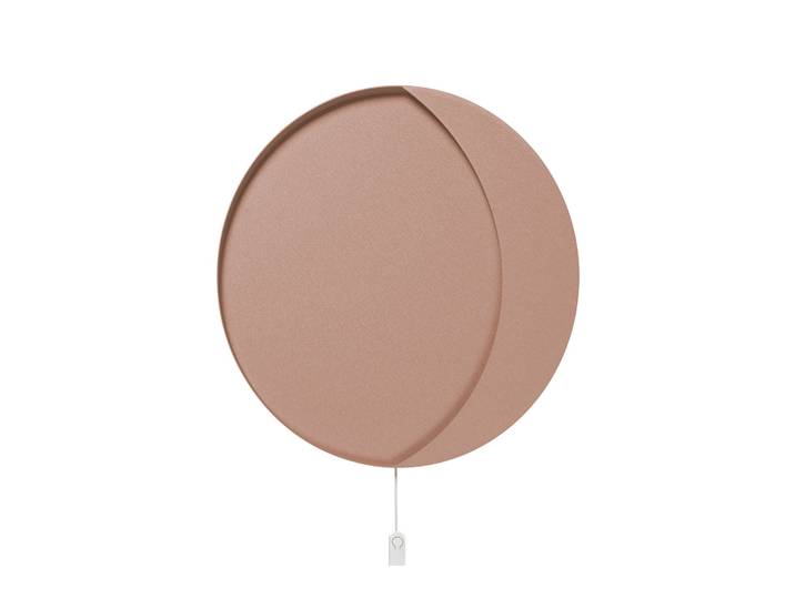 Neba LED-Wandleuchte, rose, Ø 45 cm, Eisen - ferm LIVING - Kinderzimmer - Modern - Metall - Rund
