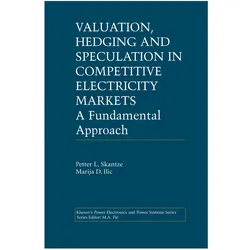 Valuation, Hedging and Speculation in Competitive Electricity Markets, Fachbücher von Petter L. Skantze, Marija Ilic