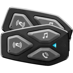 INTERPHONE Helmkommunikationssystem U-Com 3 HD Version (Doppelpack)