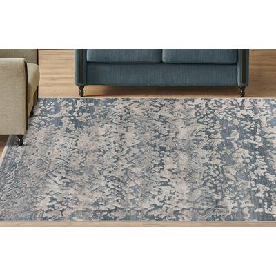 Teppich KAYOOM "Milan 325", grau (anthrazit), B:120cm H:5mm L:170cm, Polypropylen, Teppiche, Teppich, ca. 436.800 Points/qm, Kurzflorteppich, weiche Haptik, hochwertig