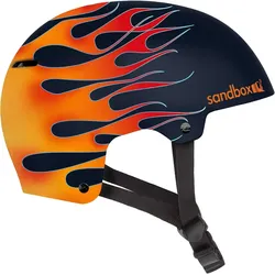 SANDBOX ICON LOW RIDER Helm 2025 flames - XS