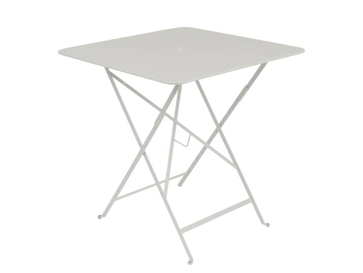 Fermob - Table carrée Bistro - Gris - Acier laqué - Designer Studio Fermob