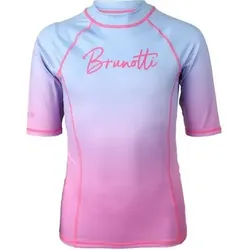BRUNOTTI Kinder Shirt Lineas-Gradient Girls Rashguard, Größe 140 in Lila Lila