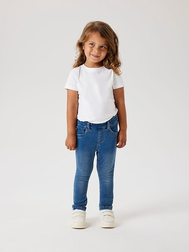 name it Jeans "Salli" - Slim fit - in Blau - 122