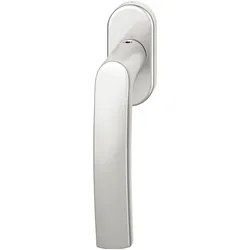 FSB, Fenstergriff, 34 1015 Fenstergriff oval verdeckt geschraubt Aluminium silber eloxiert
