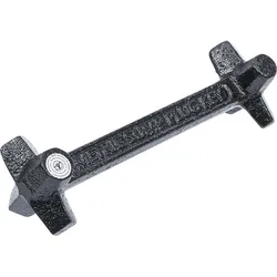 BGS Ölwannenschlüssel | 8 Größen | Abtrieb Vierkant, Sechskant SW 10 - 17 mm