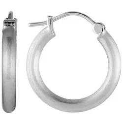 PLATINITY Creolen mattiert/poliert mind. 1,7g Platin 950
