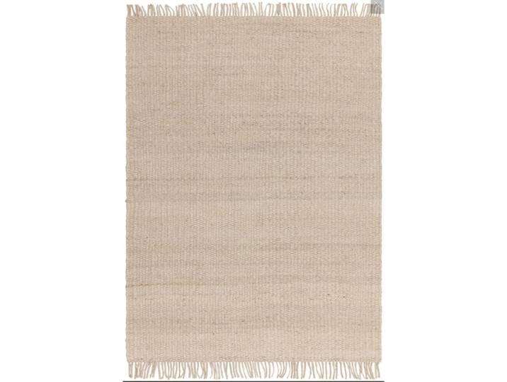 Tapis design en jute beige clair 120x170 cm