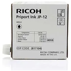 Ricoh 817104 - Tintenpatrone, black (schwarz)