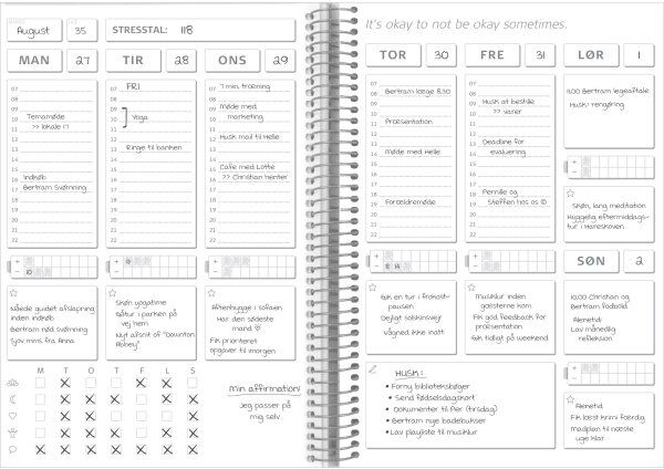 Mayland Balance Log   Udateret Kalender