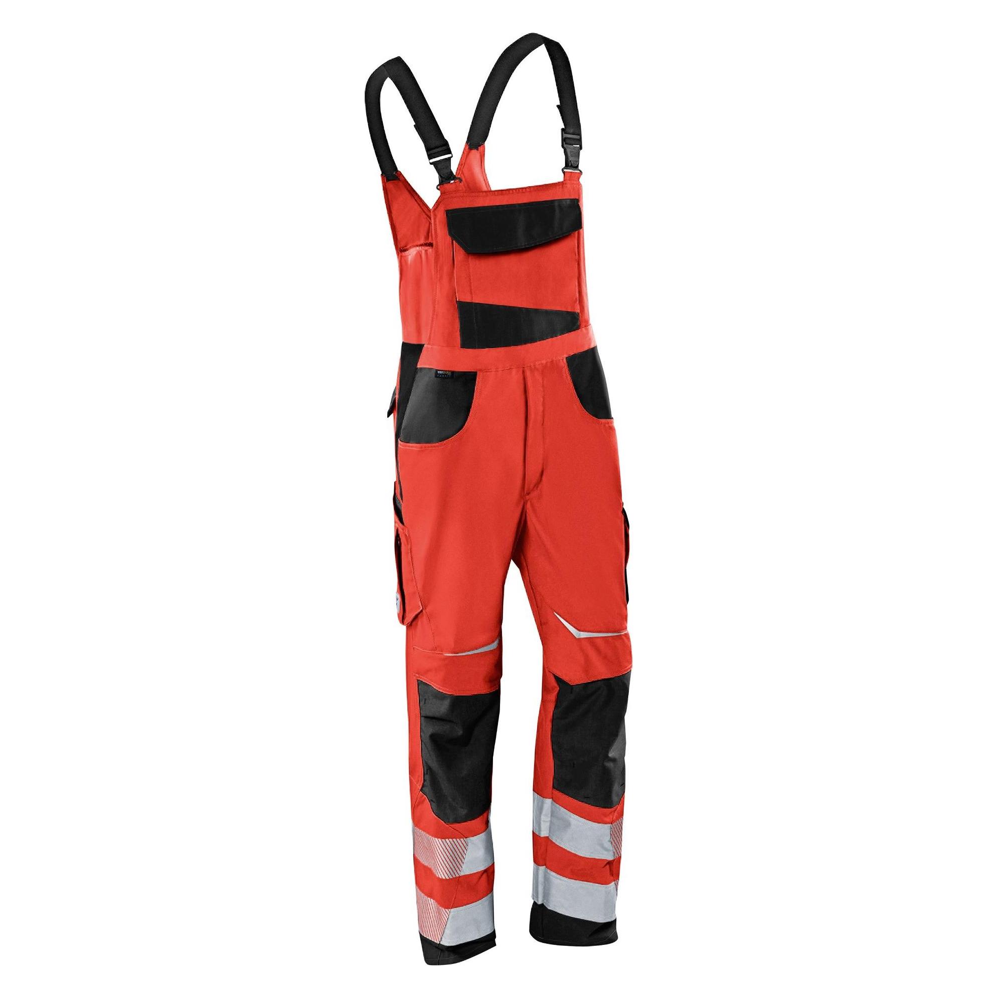 Kübler Latzhose rot/schwarz Gr. 102 (102) (10001827181660)