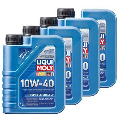 Liqui Moly 4x 1 L Super Leichtlauf 10W-40 [Hersteller-Nr. 1300]