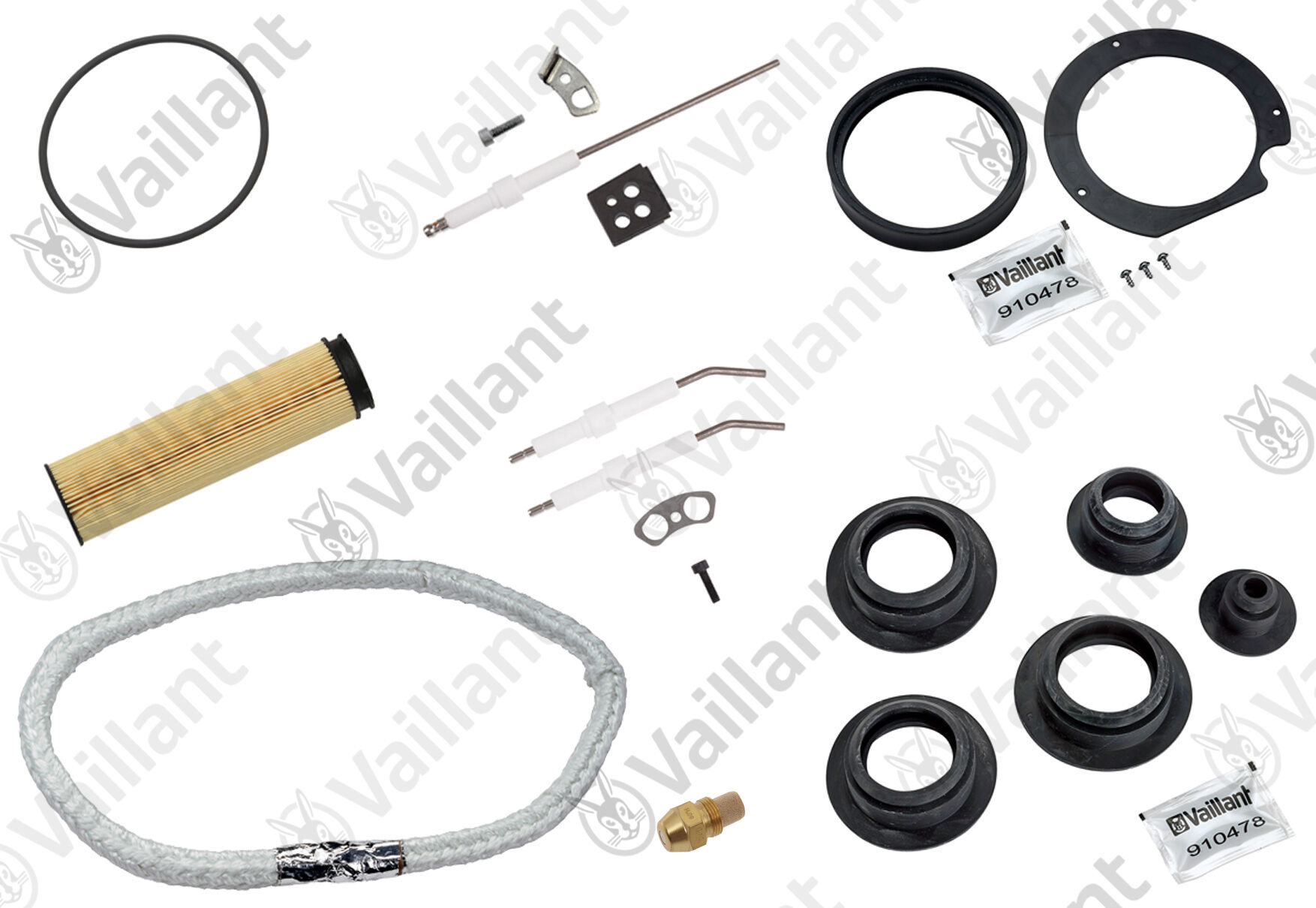 Kit d'entretien Vaillant, VKO 256/3-7 0010027631 Vaillant no. 0010027631