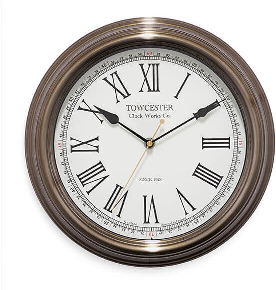 Acctim Redbourn Gold Wall Clock