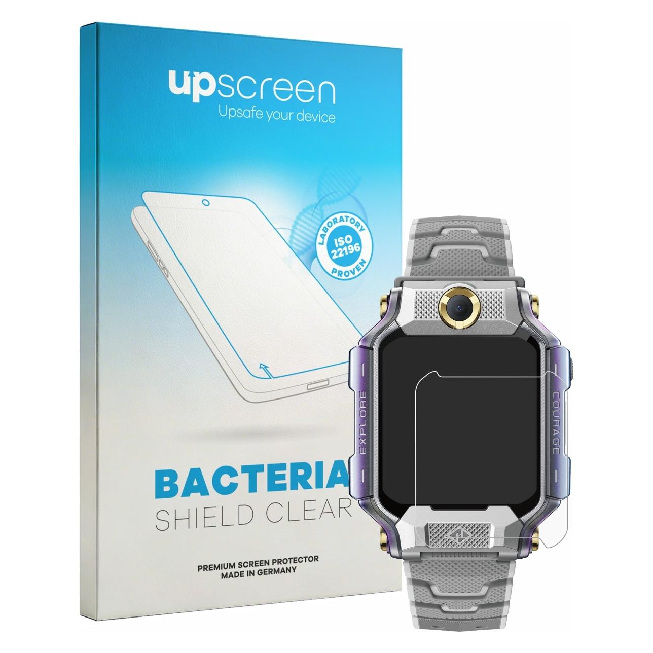 upscreen Schutzfolie für Imoo Smartwatch X10 1.6" Displayschutz Displayschutzfolie Folie Klar antibakteriell (2064650)