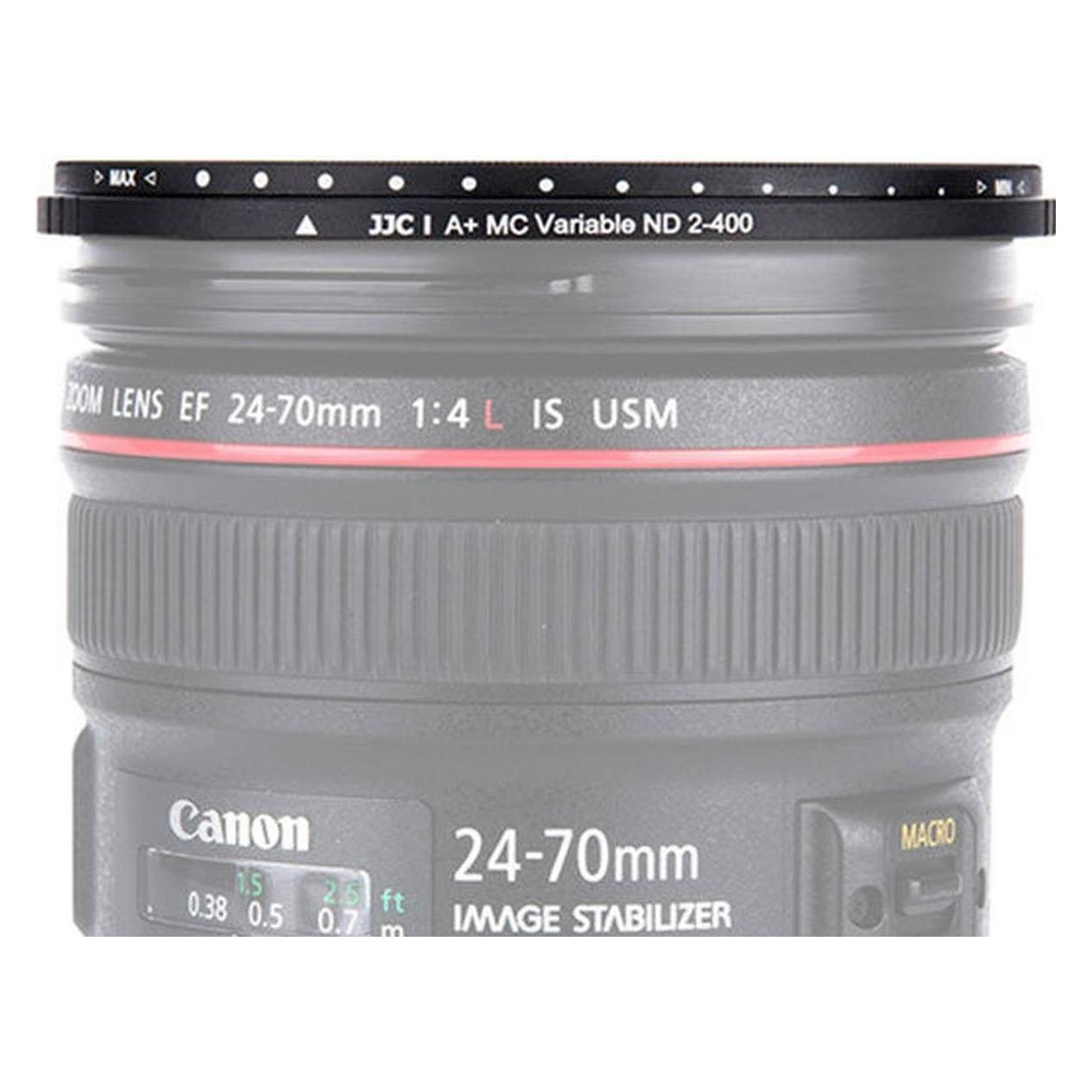 JJC F NDV67 Variable ND Filter (ND2 400) (67 mm, ND- / Graufilter) (D131082)