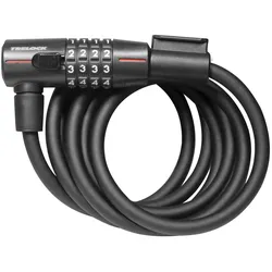 Trelock Spiralkabelschloss SK 210 schwarz Zahlencode