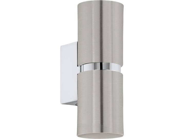 Eglo Wandlampe Passa Nickel-matt, chrom Stahl B 8.5 cm