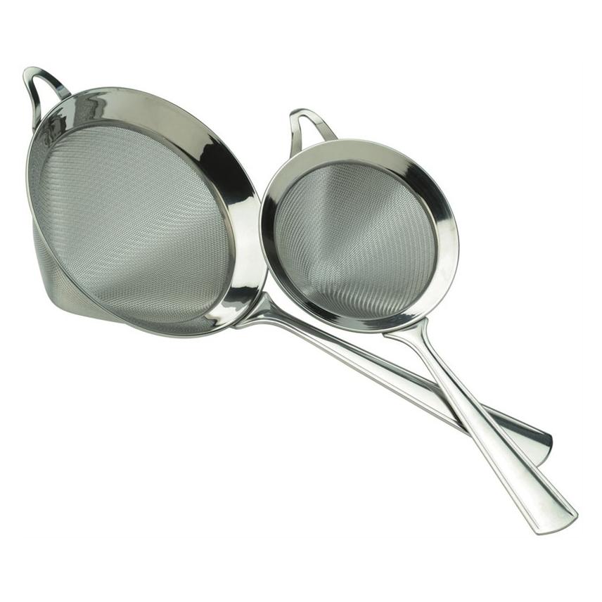 Piazza Spitzsieb mit Stiel 12cm (12 cm) (060112)
