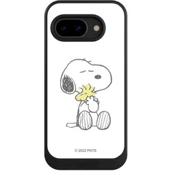 Nivocase Hülle für Google Pixel 9a Handyhülle NIVOcore Case Schwarz Liebe Peanuts Snoopy (Google Pixel 9a), Smartphone Hülle, Schwarz