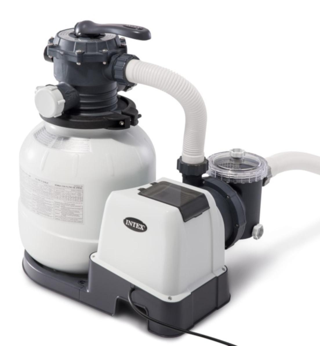 INTEX 26646GS - RCD Sandfilterpumpe (7,9m³l/hr, bis 32m³ Pool)