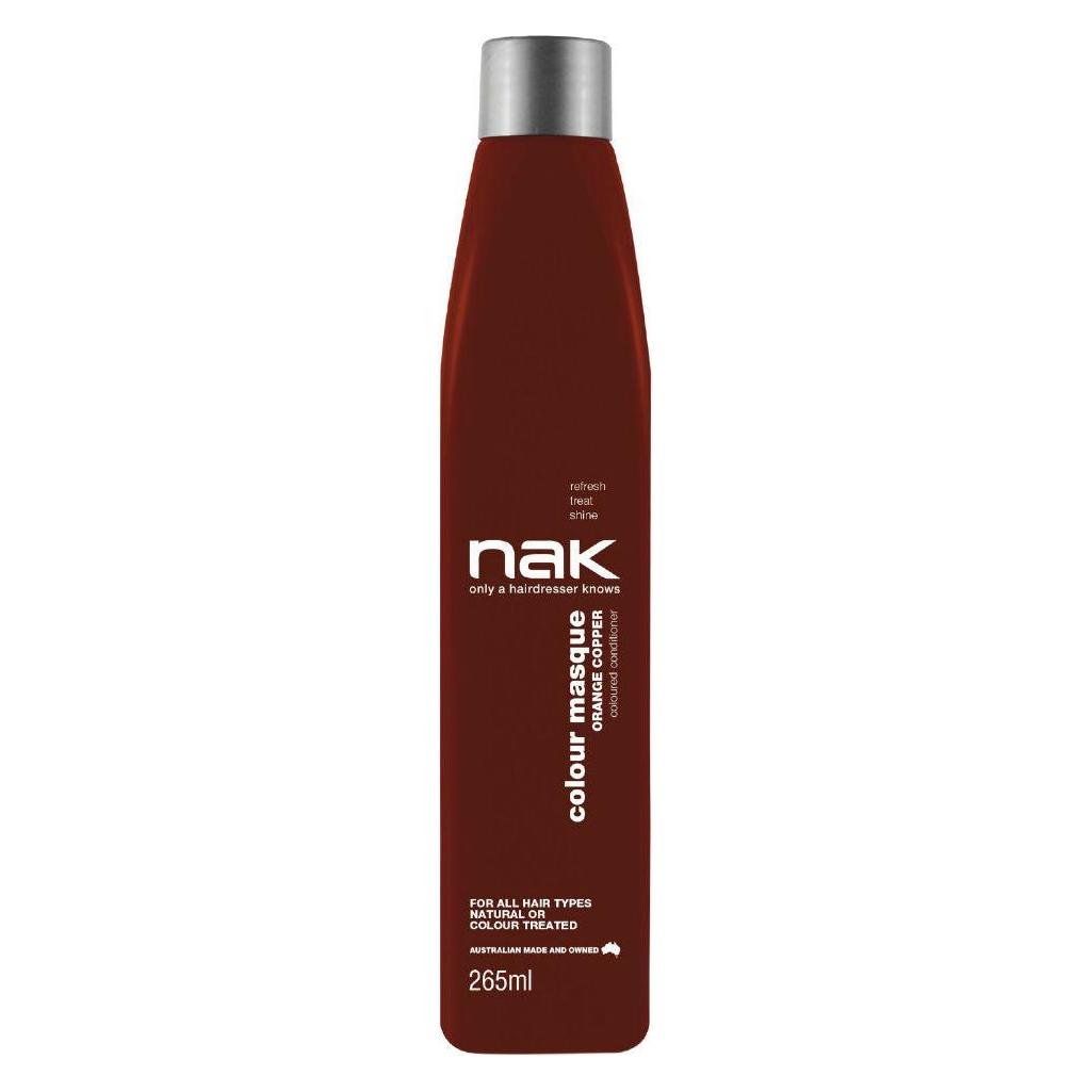NAK Hair Masca nuantatoare Signature Orange Copper, 265ml (265 ml) (CMOC265)