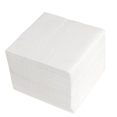 DayBays 100 Stk. Servietten Premium 33x33 cm Reine Zellulose 2-lagig 1/4 Falz Weiß