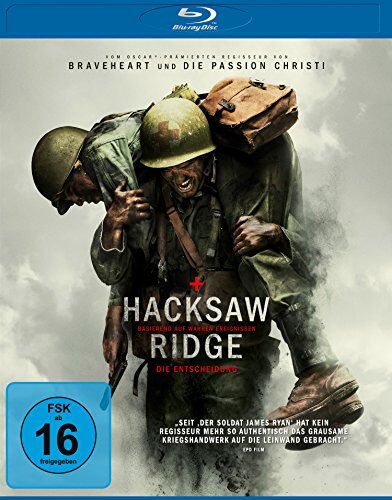 Mel Gibson - Hacksaw Ridge [Blu-ray] - Preis vom 09.10.2026 07:28:09 h