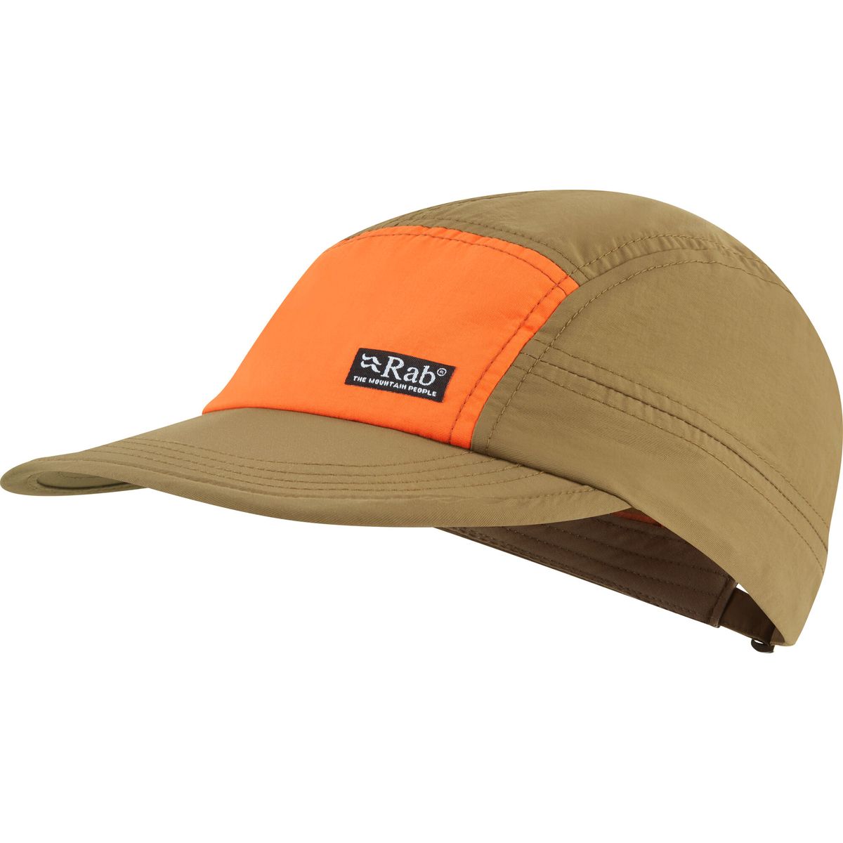 Rab Vista 5 Panel Cap oak/dark melba (ODM) OS QAB-66-ODM-ONE