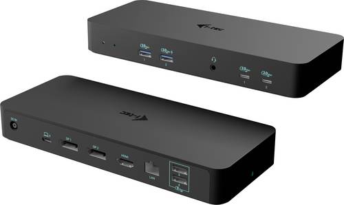 i-tec USB-C Dockingstation C31INTGTRI4KDOCPD USB-C Power Delivery, inkl. Kensington-Schloss