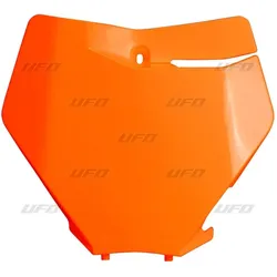 UFO, Motorrad Zubehör, UFO-Nummernschild KTM SX/SXF '19-'22, Orange