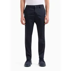 A|X Armani Exchange für Herren. 8NZP20ZN1RZ1583 Solide marineblaue Hose (32), Lässig, Baumwolle