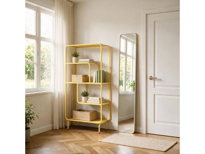 Console - HAPPY GARDEN - CAPUCINE - Jaune - Métal - H 136 cm