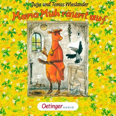 Mama Muh räumt auf - Jujja Wieslander,Thomas Wieslander, Audio, 9783837361117