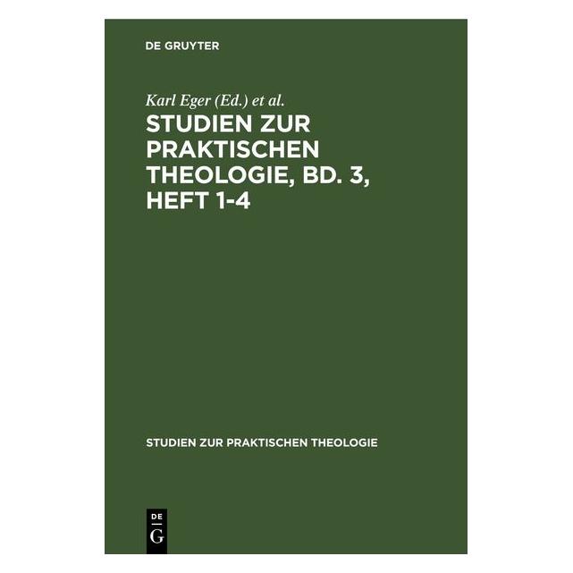 De Gruyter Studien zur praktischen Theologie, Bd. (Deutsch, Hardcover) (67791724)