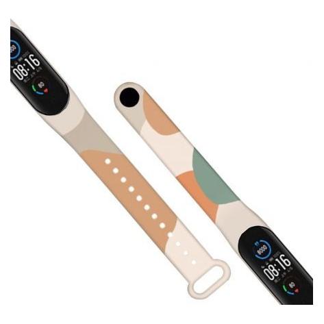 Hurtel Strap Moro Ersatzband Strap für Xiaomi Mi Band 4 / Mi Band 3 Armband Armband Camo Schwarz (8) (Silikon) (1404978613)