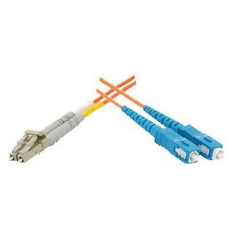 OEM Optický patchkabel duplexní, LC-SC 9/125um SM,, OS2 (5 m) (1053)