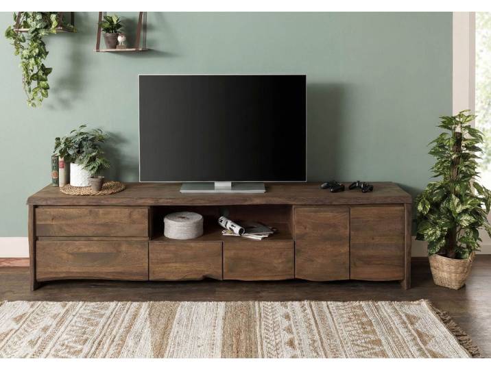 TV-Board Mango 260x45x50 braun geölt PURE MANGO #225