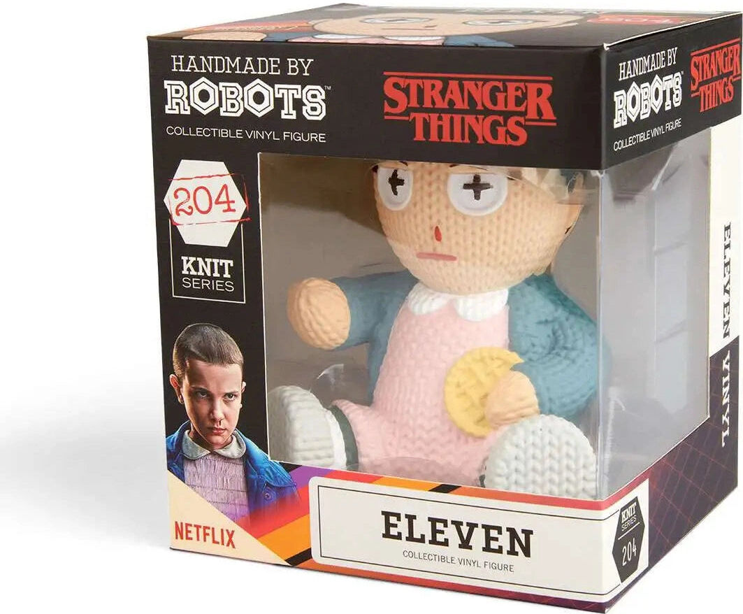 Handmade by Robots Stranger Things Eleven Vinyl Figure, 5 inches tall, Official Collectible