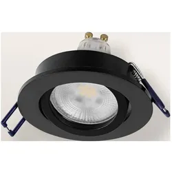 Osram, Einbauleuchte, HOMELIGHTING 4058075853515 Deckenstrahler, LED-Deckenstrahler GU10 Sch (GU10, Aluminium)