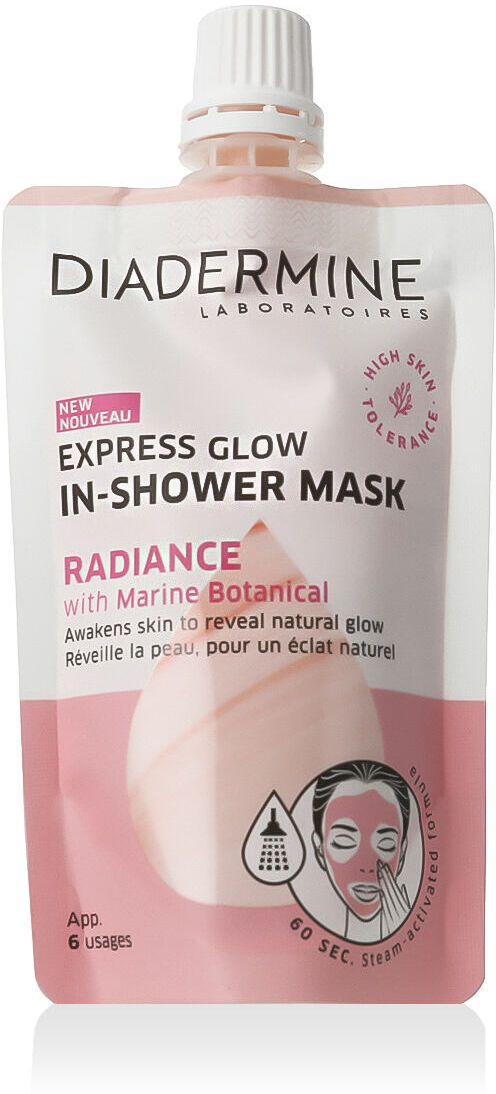 Diadermine Laboratoires Diadermine Express Glow In-Shower Mask Radiance 50 ml