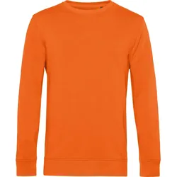 B&C Herren Bio Sweater Inspire Crew Neck Sweatshirt WU31B pure orange M