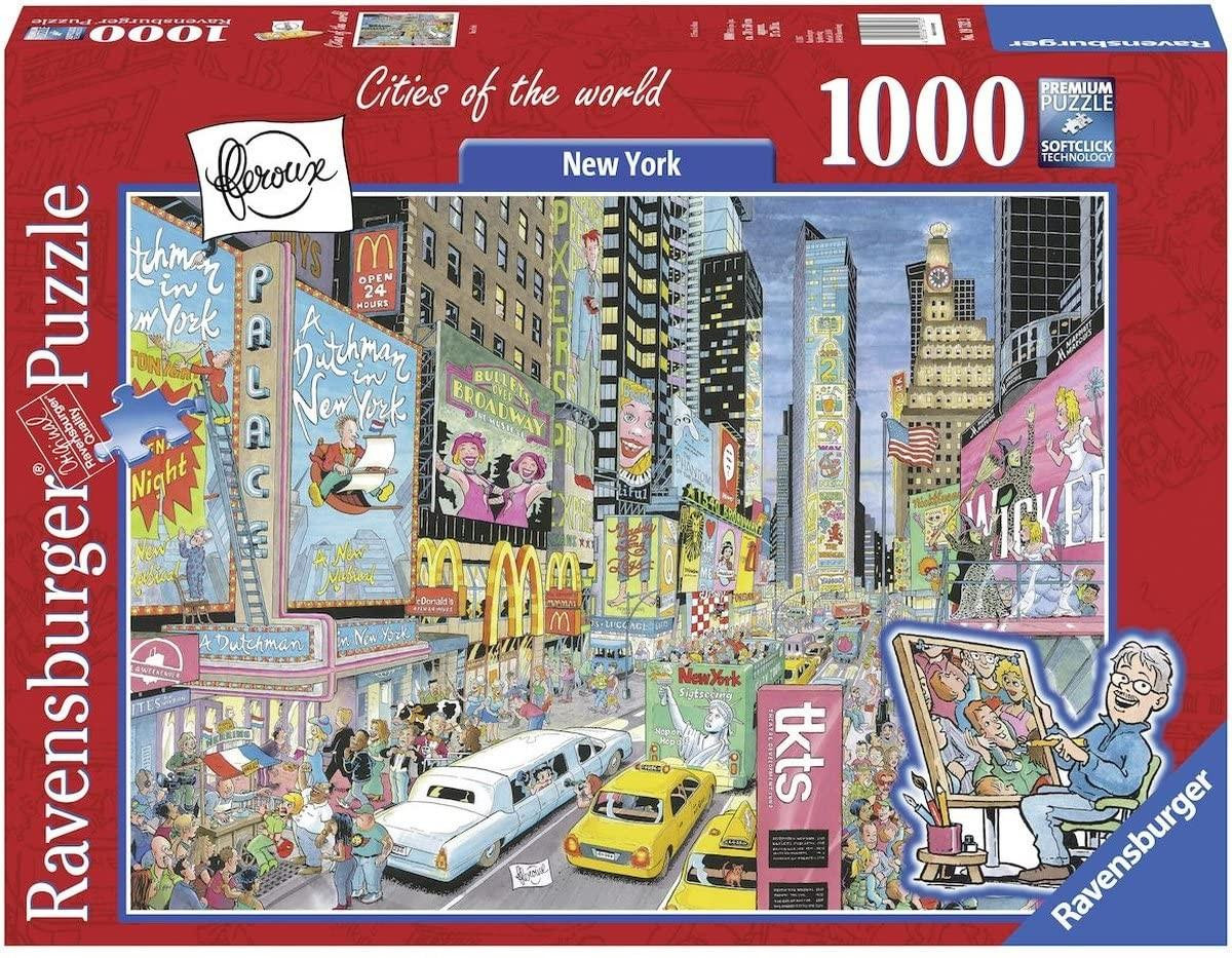Puzzel Fleroux New York - 1000 Stukken - Karton