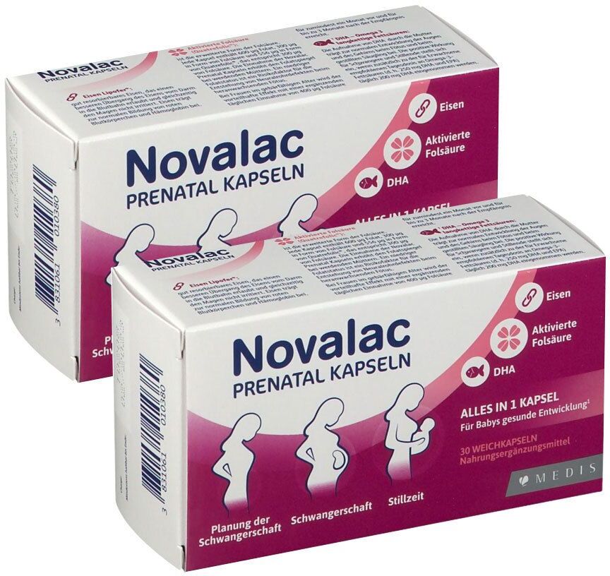 Novalac KPS Prenatal NEU x2 2x30 St Kapseln
