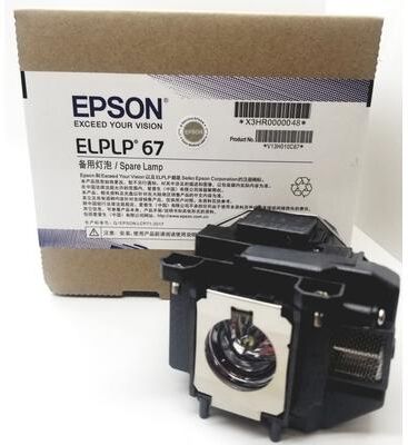 Epson Original Lamp & Housing for The Powerlite 1221 Projector - 1 Year Warranty