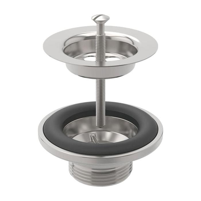 Geberit Ablaufventil für UP-Siphon 241503001 UP-Geruchsverschluss für Waschbecken