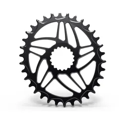 ALUGEAR Kettenblatt oval Direct Mount | 1-fach narrow-wide Cannondale
